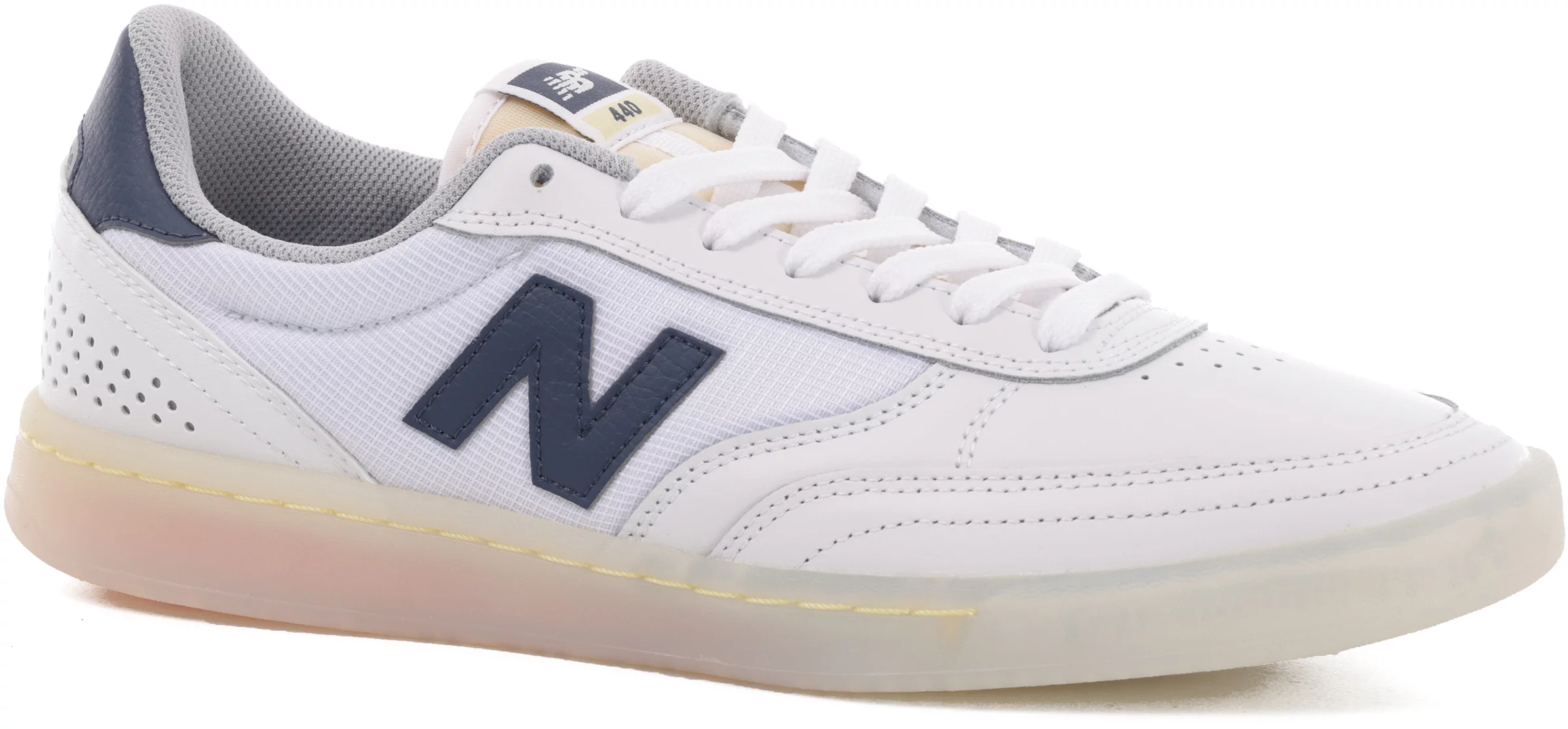 referencia Guante calculadora New Balance Numeric 440 Skate Shoes - white/white/navy | Tactics