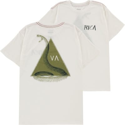 RVCA Shape Of Snakes T-Shirt - antique white - view large