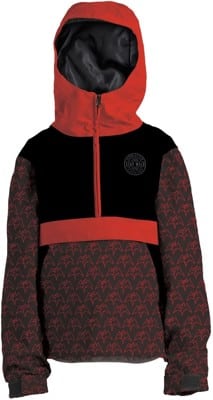 Airblaster Youth Trenchover Jacket - crimson terry - view large