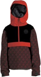 Airblaster Youth Trenchover Jacket - crimson terry