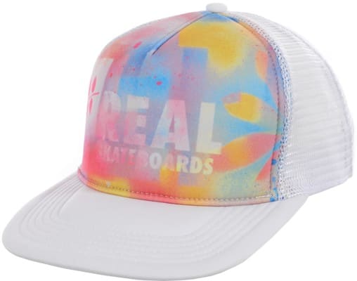 Real Acrylic Trucker Hat - white - view large
