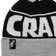 Crab Grab Pom Beanie - heather grey/black - detail