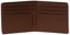 Herschel Supply Roy RFID Vegan Leather Wallet - saddle brown - open