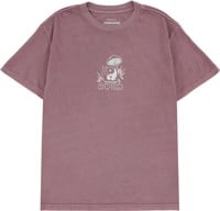 RVCA Trippy Snail T-Shirt - dusty grape