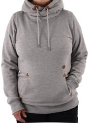 Volcom Women's Tower Pullover Fleece Hoodie - heather grey