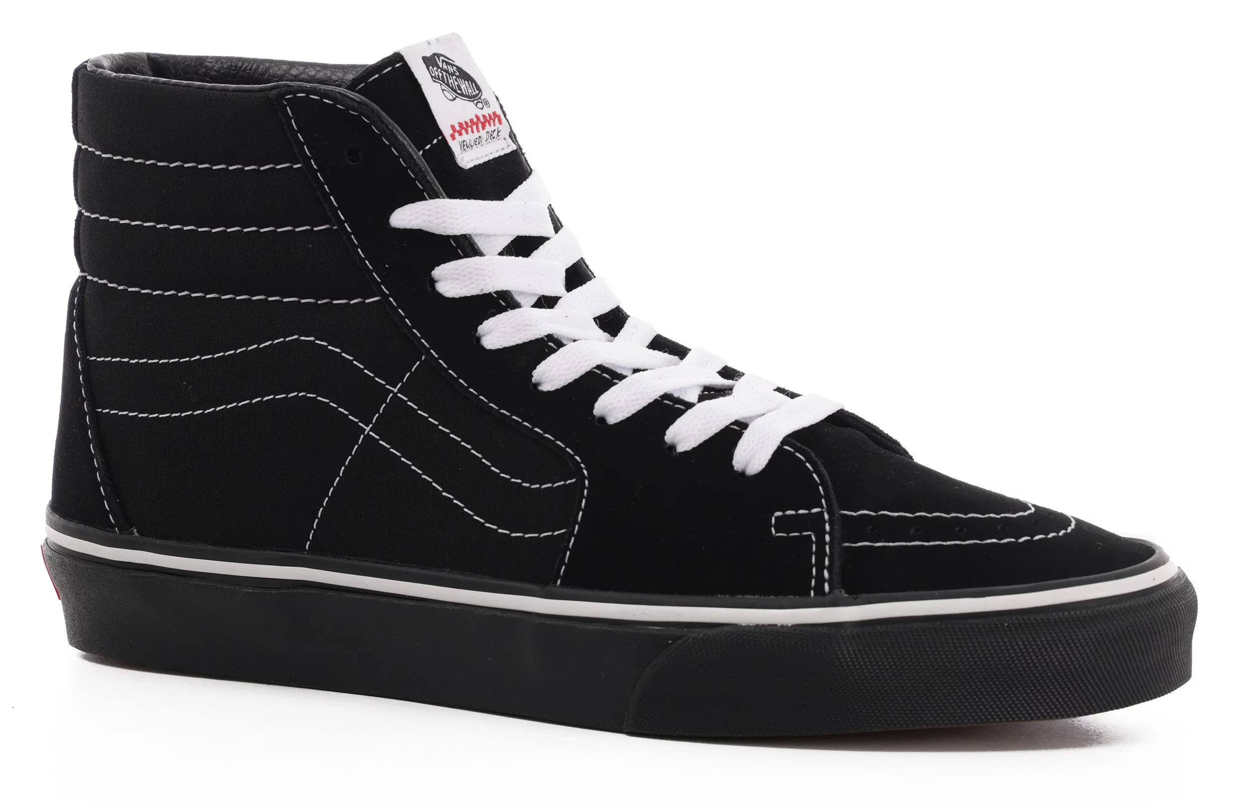 Vans Sk8-Hi Skate Shoes - (kennedi deck) black/white - Free Shipping |  Tactics
