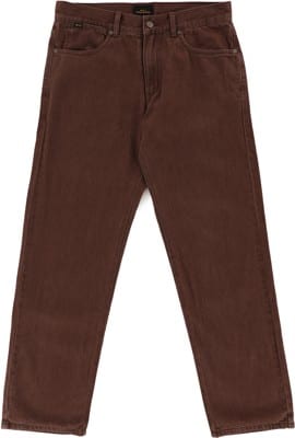 RVCA Reynolds Americana Lined Denim Jeans - chocolate - view large