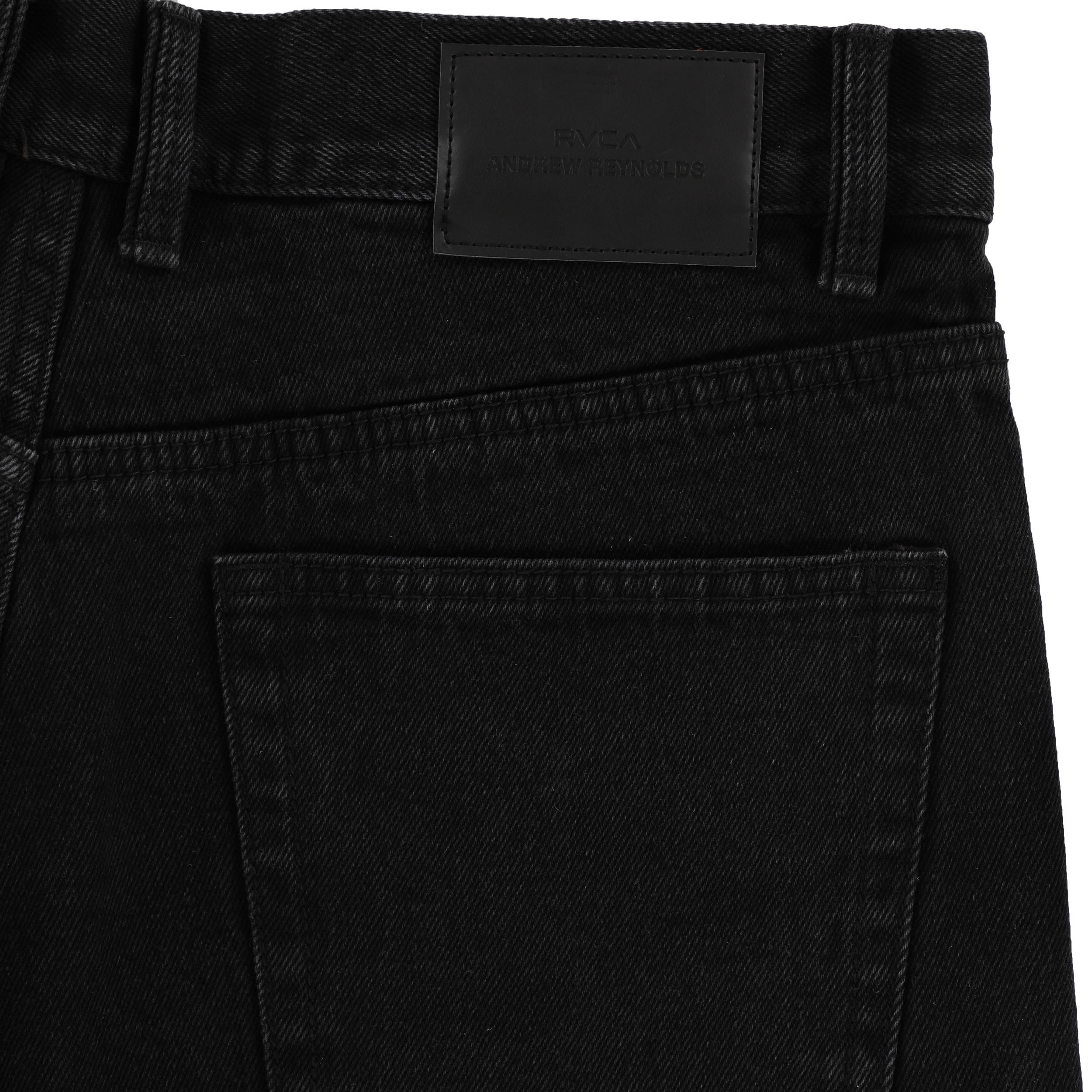 RVCA Reynolds Americana Denim Jeans - black rinse | Tactics