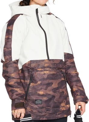 Volcom Women's Mirror Pullover Jacket - dusk camo - view large