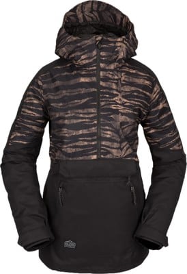 Volcom Women's Mirror Pullover Jacket - tiger print - view large