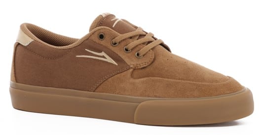 Lakai Riley 3 Skate Shoes - walnut suede - view large