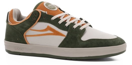 Lakai Telford Low Skate Shoes - (nathaniel russell) earth suede - view large