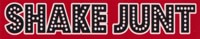 Shake Junt Stretch Logo Sticker - red/black