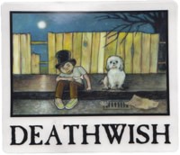 Deathwish One Off Sticker - moonshadow