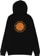 Airblaster Volcanic Surf Club Hoodie - black/orange - reverse