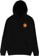 Airblaster Volcanic Surf Club Hoodie - black/orange - front