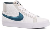 Nike SB Zoom Blazer Mid Skate Shoes - (eric koston) summit white/nightshade-white