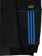 Adidas Tyshawn Velour Track Jacket - black/bluebird/matte gold - side detail