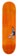 Polar Skate Co. Brady News Paper 8.5 Skateboard Deck - orange
