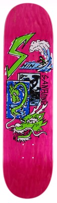 Polar Skate Co. Sanbongi Bonzai Ride 2.0 8.75 Surf Jr. Shape Skateboard Deck - pink - view large