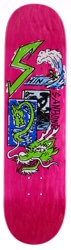 Polar Skate Co. Sanbongi Bonzai Ride 2.0 8.75 Surf Jr. Shape Skateboard Deck - pink