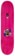 Polar Skate Co. Sanbongi Bonzai Ride 2.0 8.75 Surf Jr. Shape Skateboard Deck - pink - top