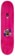 Polar Skate Co. Sanbongi Bonzai Ride 2.0 8.75 Surf Jr. Shape Skateboard Deck - pink - top