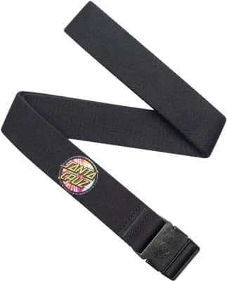 Arcade Belt Co. Santa Cruz Dot Slim Belt - black/tie dye - view large