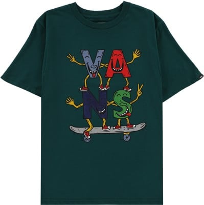 Vans Kids Sk8 Friends T-Shirt - botanical green - view large