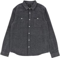 RVCA Havest Neps Flannel Shirt - moody blue