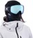 Anon M4S Toric Goggles + MFI Face Mask & Bonus Lens - black/perceive variable blue + cloudy pink lens - alternate