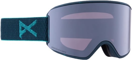 Anon Women's WM3 Goggles + MFI Face Mask & Bonus Lens - jade/perceive sunny bronze + perceive cloudy burst lens - view large