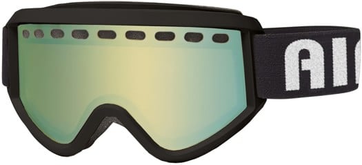 Airblaster Clipless Air Goggle - matte black/green air radium lens - view large