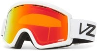 Von Zipper Cleaver Goggles + Bonus Lens - white gloss/wildlife fire chrome + low light lens