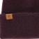 Coal Women's Pearl Beanie - black cherry - front detail