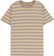 Rhythm Everyday Stripe T-Shirt - ecru