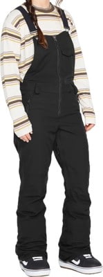 Volcom Women's Swift Bib Overall Pants (Closeout) - black - view large