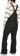 Volcom Women's Swift Bib Overall Pants (2023 Closeout) - black - reverse