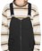 Volcom Women's Swift Bib Overall Pants (2023 Closeout) - black - front detail