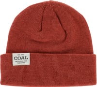 Coal Uniform Low Beanie - red clay