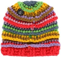 Volcom Rav Crochet Beanie - red