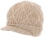 Coal Yukon Brim Beanie - natural - alternate