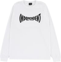 Independent Span L/S T-Shirt - white