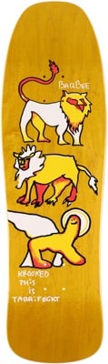 Krooked Ray Barbee Pride 9.5 Skateboard Deck - yellow - view large