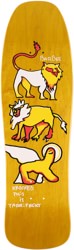 Krooked Ray Barbee Pride 9.5 Skateboard Deck - yellow
