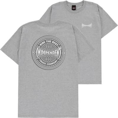 Independent Pavement Span T-Shirt - heather grey - view large