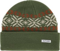 Autumn Roots Beanie - army green