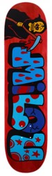 Pizza Milou Graff 8.25 Skateboard Deck - red