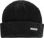 Autumn Cord Beanie - black grey