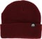 Autumn Simple Beanie - burgundy